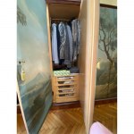 4 seasons wardrobe in mahogany wood