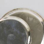 Lot of 12 925/1000 sterling silver coasters