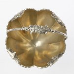 Basket in 800/1000 silver