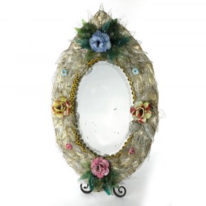Supporting glass mirror