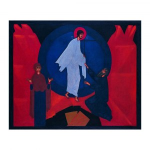 Jerzy Nowosielski (1923-2011), Anastasis (Descent into the Abyss) from the 