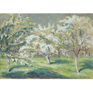 Mieczyslaw Filipkiewicz, FLOWERING TREES, 1918