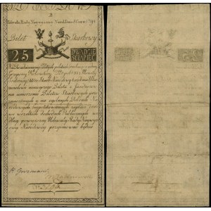 Polska, 25 złotych polskich, 8.06.1794