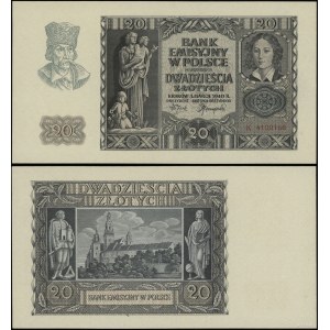 Polska, 20 złotych, 1.03.1940