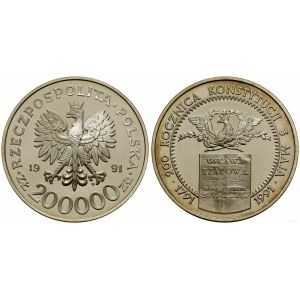 Polska, 200.000 złotych, 1991, Warszawa