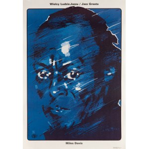 proj. Waldemar ŚWIERZY (1931-2013), Wielcy ludzie Jazzu: Miles Davis, 1990