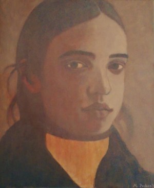 Maria Prokop (Ur. 1979), Portret dziewczyny, 2018