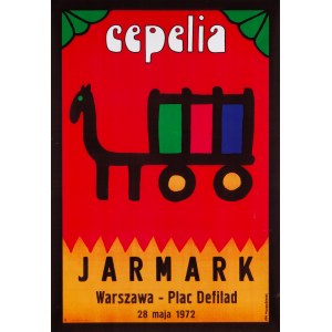 Jan MŁODOŻENIEC (1929 - 2000), Plakat: CEPELIA, Jarmark, 1972