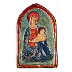 Placard: Madonna and Child