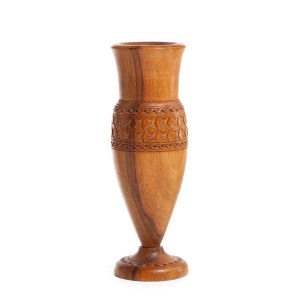 Turned vase from Zakopane, 1930s.