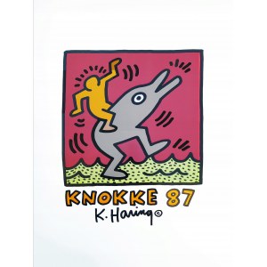 Keith Haring, KNOKKE 87, plakát