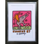 Keith Haring, KNOKKE 87, Plakat