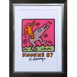 Keith Haring, KNOKKE 87, plakat