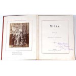 MALCZEWSKI - MARYA. Ein Roman. Mit 8 Fotoprints von E. M. Andriolli. Ausgabe.1. Einband