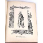 DUCHIŃSKA - KRÓLOWIE POLSCY 48 dosiek s drevorezmi vydanie 1893.