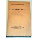 DE BERIER - ZOBOWIĄZANIA 1948r.