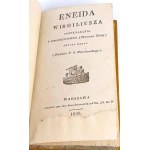 WERGILIUSZ- ENEIDA WIRGILIUSZA 1830r.