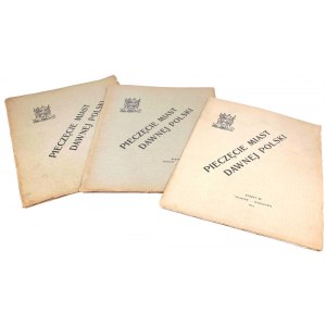 WITTYG- PIECZĘCIE MIAST DAWNEJ POLSKI Z.1-3 [set in 1 vol.]