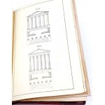 WITRUWIUSZ- O BUDOWNICTWIE KSIĄG DZIESIĘĆ t.1-2 [complete in 1 vol.] published 1840, 40 plates