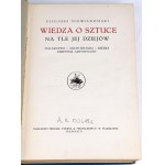NIEWIADOMSKI - WIEDZA O SZTUCE Na tle jej dziejów wyd. 1923r.