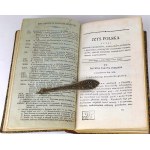 IZYS POLSKA czyli DZIENNIK umieiętności, wynalazków, kunsztów i rękodzieł t.2 1824 tABLES OPRAWA