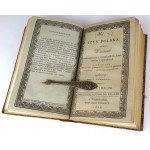 IZYS POLSKA czyli DZIENNIK umieiętności, wynalazków, kunsztów i rękodzieł t.2 1824 tABLES OPRAWA