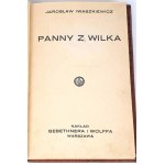 IWASZKIEWICZ - PANNY Z WILKA, wyd.1, 1933, skóra