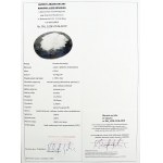 Szafir z Efektem Aleksandrytu 6,36ct CERT 396_ Wycena