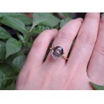 3,74ct - Saphir naturel avec effet Alexandrite - Cert. 811_1643 - Valorisation