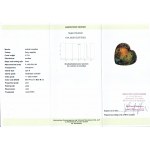 4,27ct - Naturalny Szafir - Piękne serce - Cert. 614_3620 - Wycena