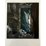 Halina Pawlikowska, grafika, 48x66 cm, 1973