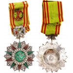 Tunisia Order of Glory Officer III Class Badge Type IV 1902 - 1906