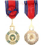 Cambodia Royal Order of Sahametrei Grand Officer Set 1948