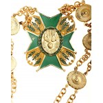 Philippines Order Of The Golden Heart Collar Set with Breast Star and Officer Badge 1954 R3
