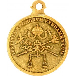 Austria Merit & Honor Civil Gold Medal Ivstitia Regnorvm Fvndamentvm 1804 R5