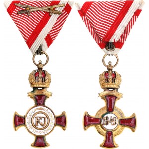 Austria Merit Cross 1849 I Class 1914 - 1918