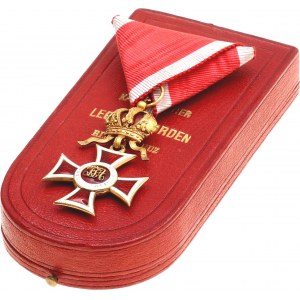 Autriche Ordre de Léopold Chevalier Croix d'Or 1860 - 1914