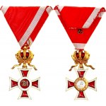 Autriche Ordre de Léopold Chevalier Croix d'Or 1860 - 1914