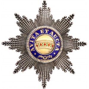 Autriche Ordre de la Couronne de fer Étoile de poitrine 1850 - 1914