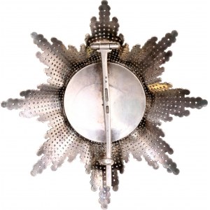 Autriche Ordre de la Couronne de fer Étoile de poitrine 1850 - 1914