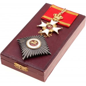 German States Baden Order of Berthold I Commander Set 1887