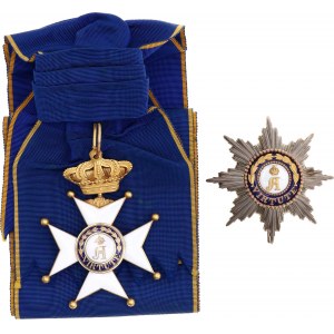 German States Nassau Merit Order of Adolph of Nassau Grand Cross Set 1858