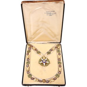 Portugal Military Order of the Tower & Sword Grand Collar Set with Docs 1928