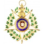 Portugal Military Order of the Tower & Sword Grand Collar Set with Docs 1928