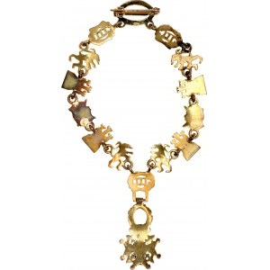 Spain Civil Merit Order Miniature Collar with Badge 1926 - 1975