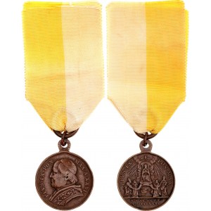 Vatican 25-th Anniversary of the Papacy of Pope Pius IX Medal 1871