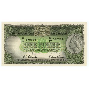Australia 1 Pound 1953 - 1960 (ND)