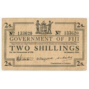 Fiji 2 Shillings 1942