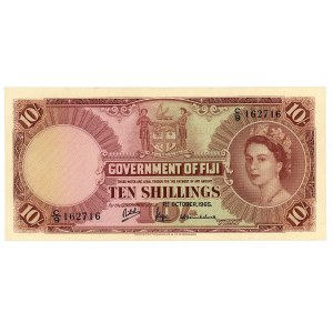 Fiji 10 Shillings 1965