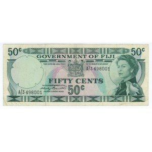 Fiji 50 Cents 1969 (ND)